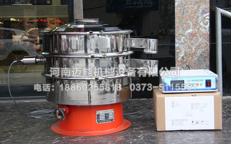 藕粉超聲波振動(dòng)篩使用特別提示