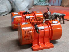 江蘇淮安振動電機已發(fā)貨，請李經(jīng)理注意查收！